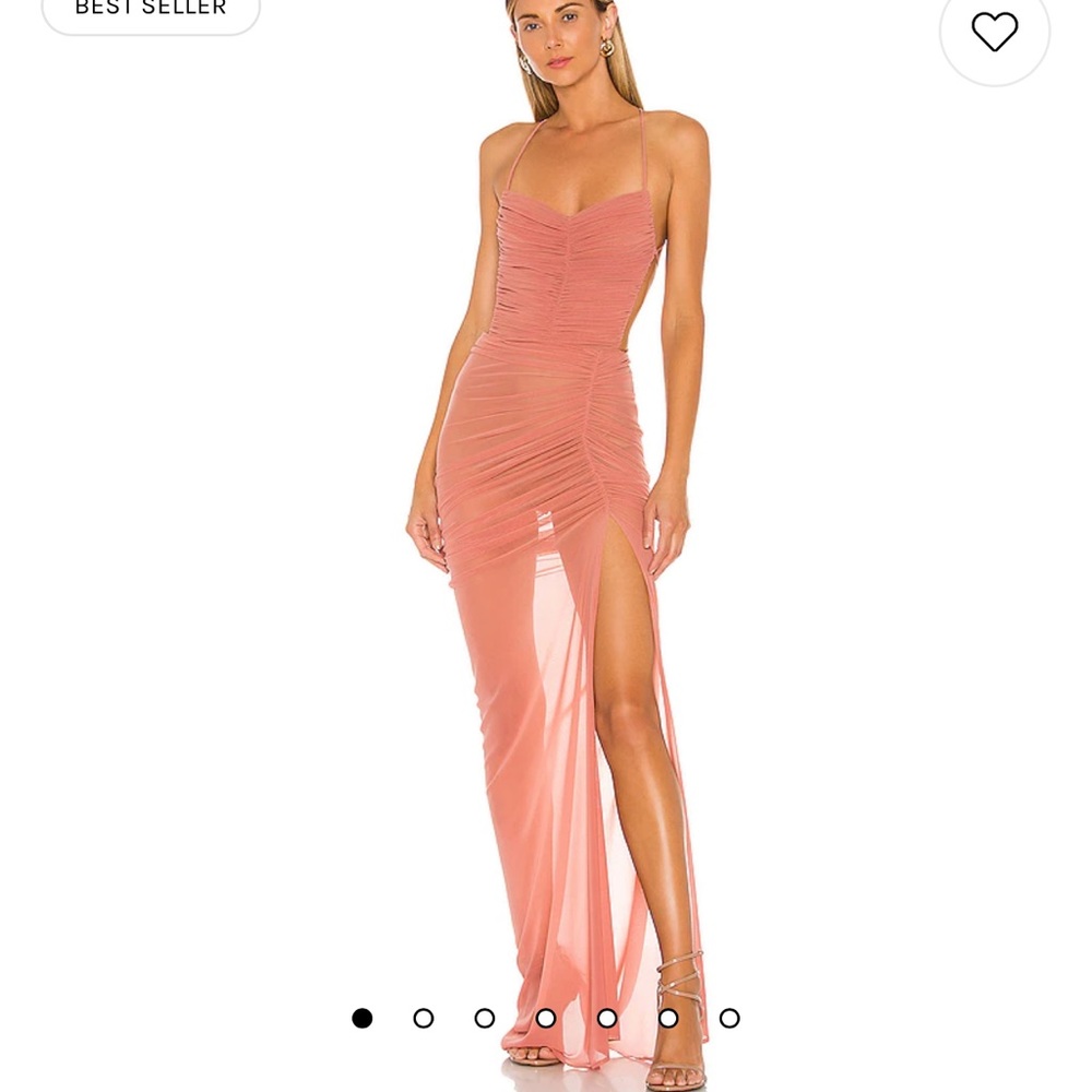 NWT REVOLVE Follie Gown in Mauve